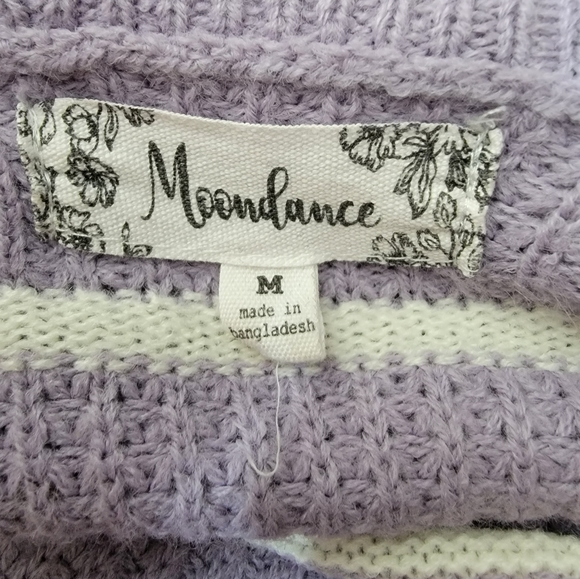 Moondance purple stripped cardigan - Picture 4 of 5